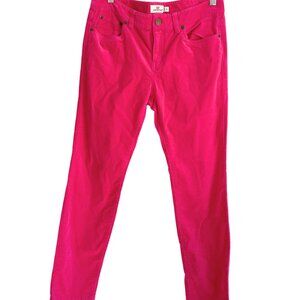 Vineyard Vines Womens Hot Pink Corduroy Pants Size 6